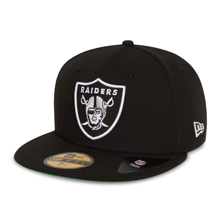 Gorras New Era Nfl Negros - Las Vegas Raiders Retro Sports 59FIFTY 76341GVFO